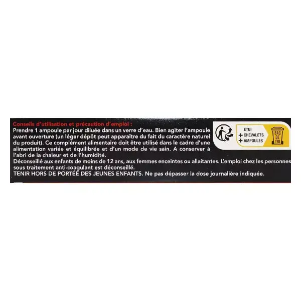 SID Nutrition Essential Circulatory Comfort Orgânico 20 ampolas