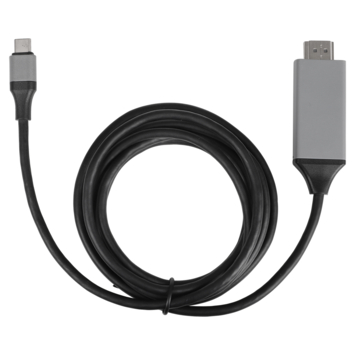 Q-link USB-C naar HDMI kabel 1.8 meter zwart