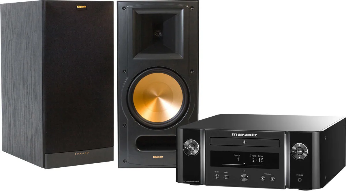 Marantz Melody X M-CR612 Noir   Kipsch RB81MKII Noir Chaînes hi-fi composées