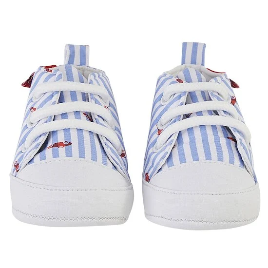 Chaussons Blue Garden   Bleu        de               P'tit bisou