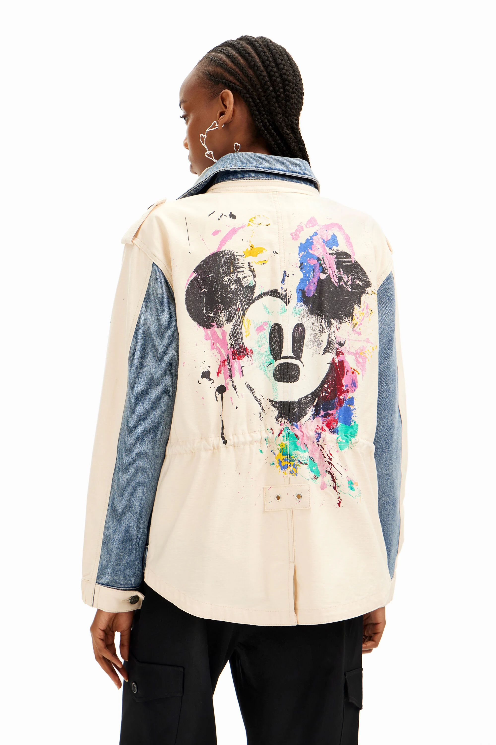 Jaqueta parka Mickey Mouse