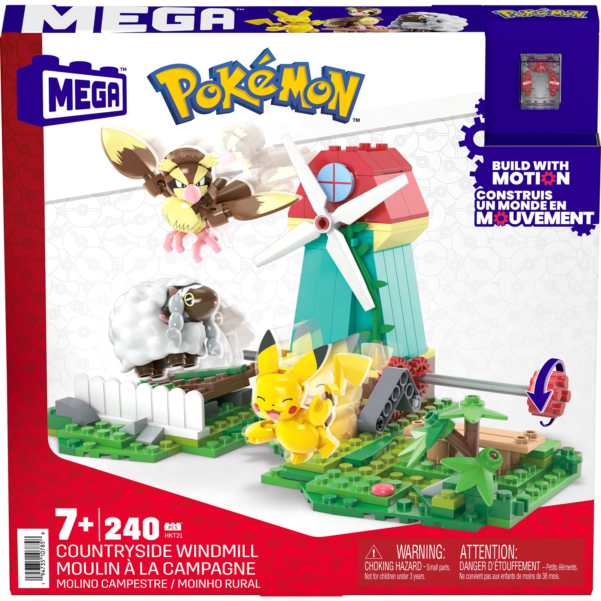 Mattel Konstruktionsspielzeug Pokémon - Windmühlen-Farm