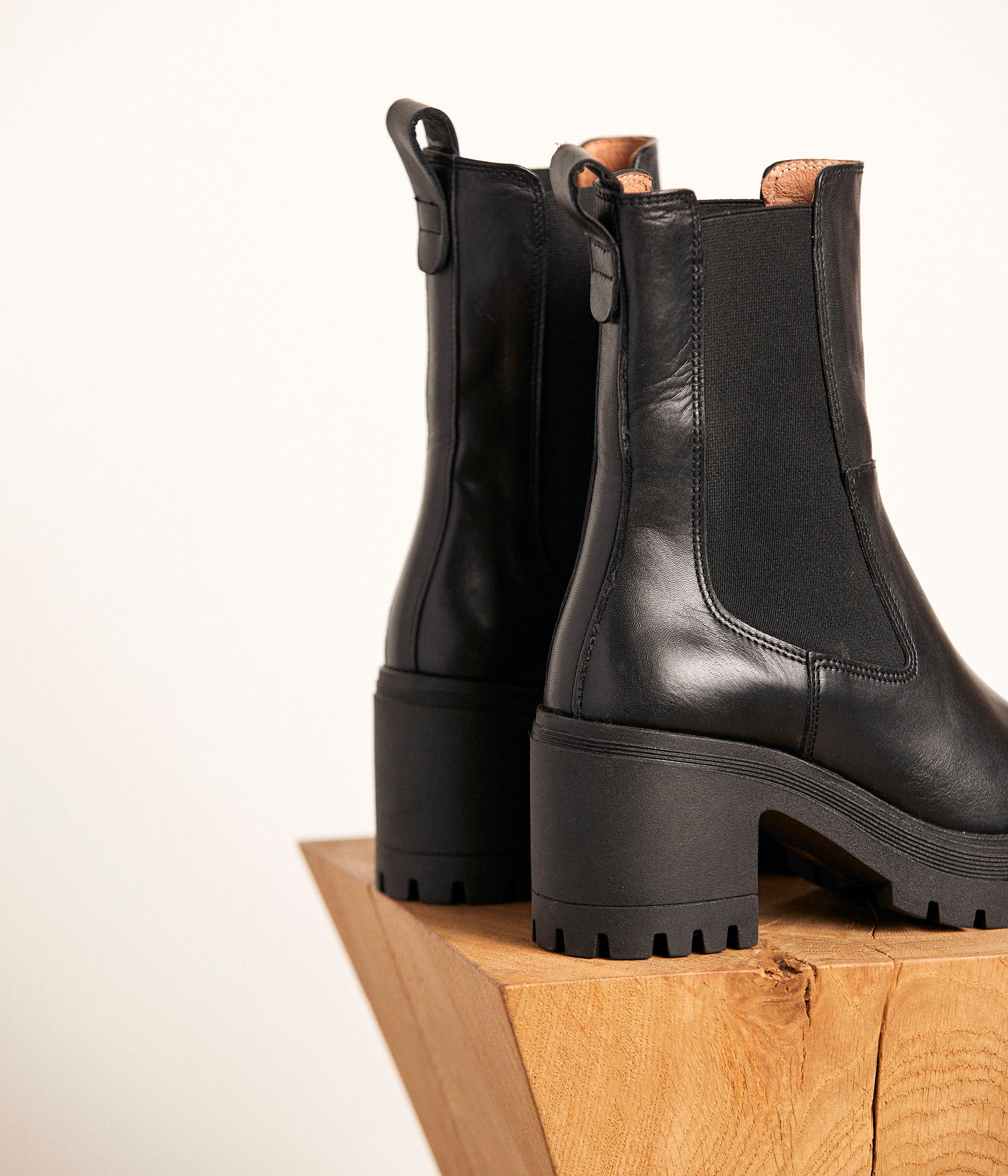 Boots à talon Alix