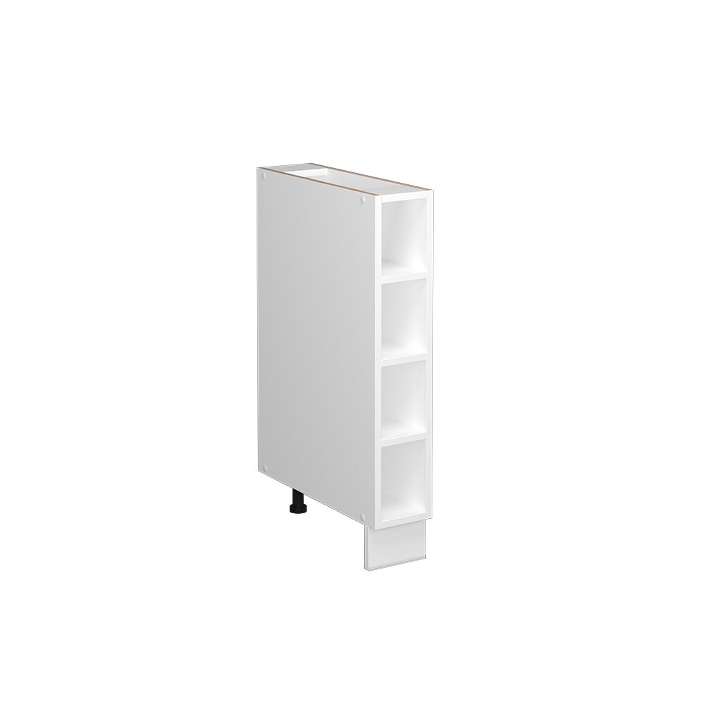 Vicco Regalunterschrank Küchenschrank Küchenmöbel Fame-Line Weiß 15 cm modern Küche Unterschrank Einbauküche Einlegeboden Küchenzeile Regal Aufbewahrung