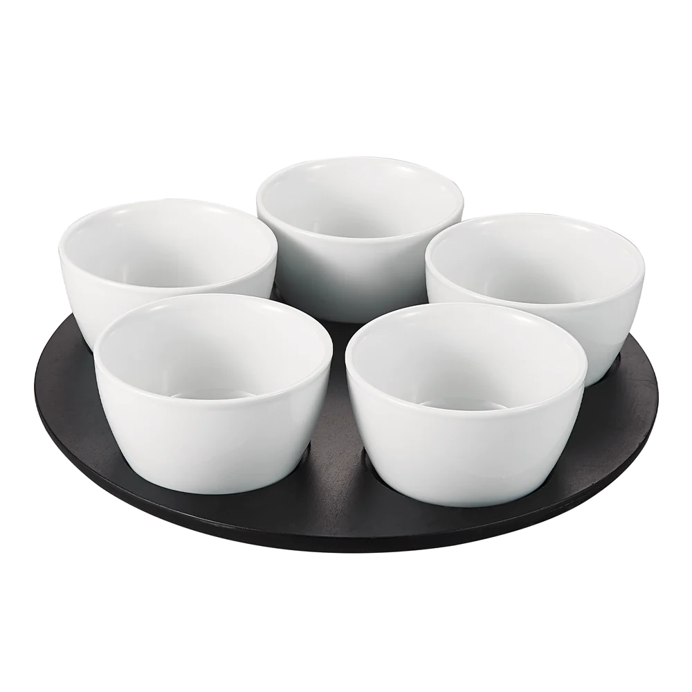 Service apéritif Piccolo 6 pièces 33 cm Table passion