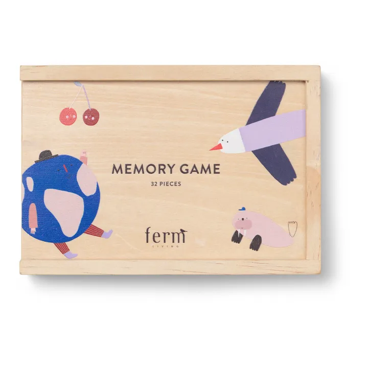 Ferm Living Kids Jeu de mémo Critter
