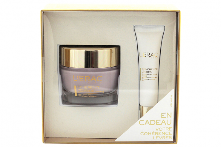 Cohérence coffret crème jour/nuit & lèvres