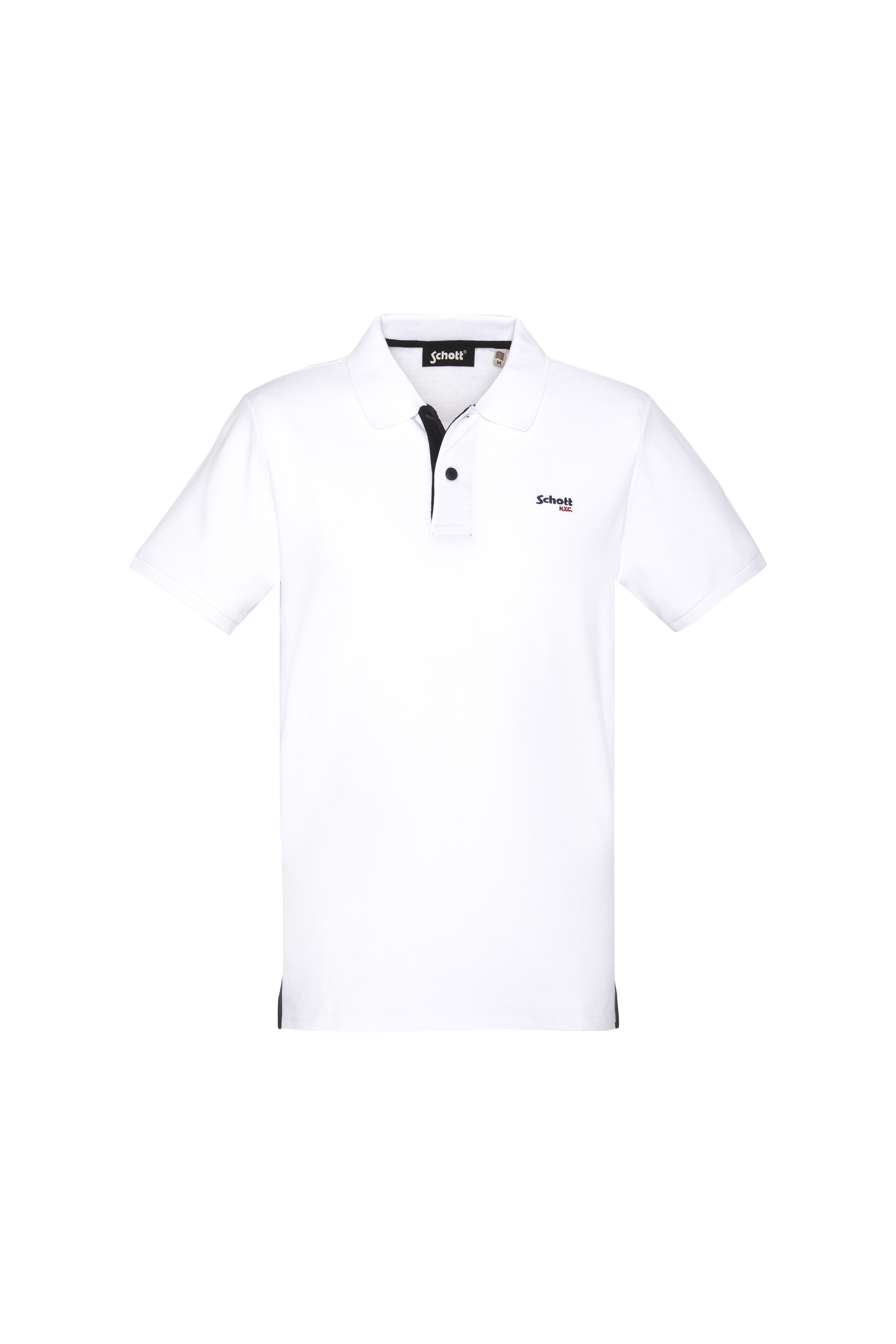 SCHOTT Polo PSMILTON Blanc