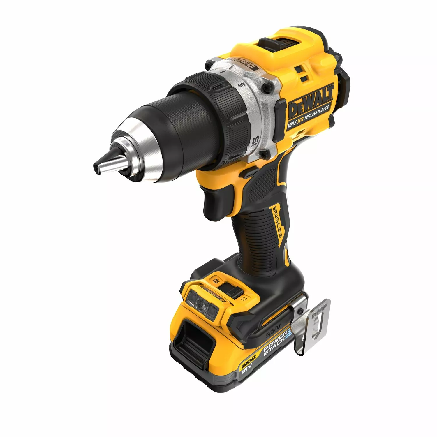 DeWALT DCD800E2T-QW 18V XR Li-ion Accu klopboormachine set (2x PowerStack) in TSTAK koffer