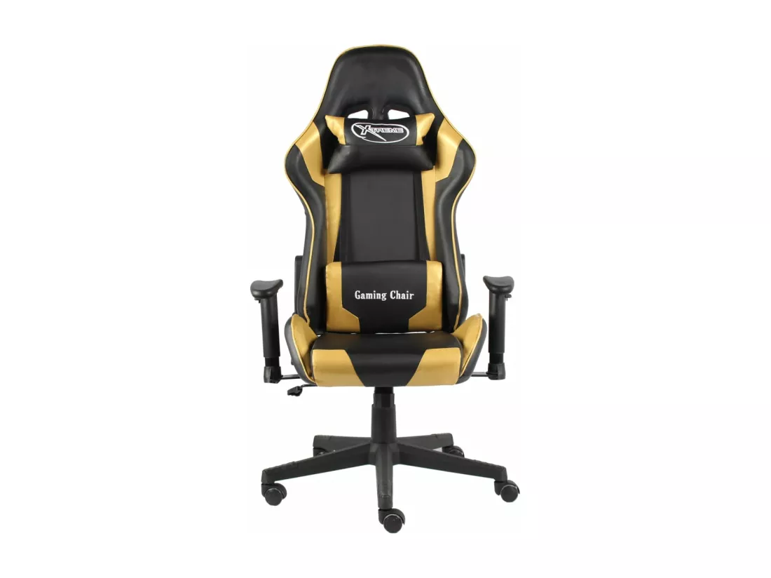 Chaise de jeu pivotante Doré PVC