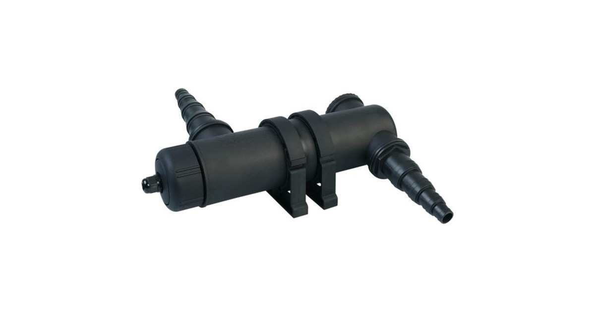UbbinkAlgClear UVC Apparaat 10000 waterfilter  (Zwart, PL 11W UVC-lamp )