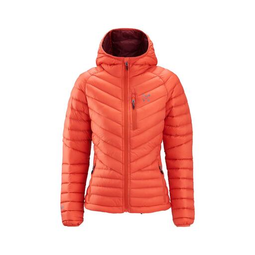Jaqueta Denali de plumas com capuz