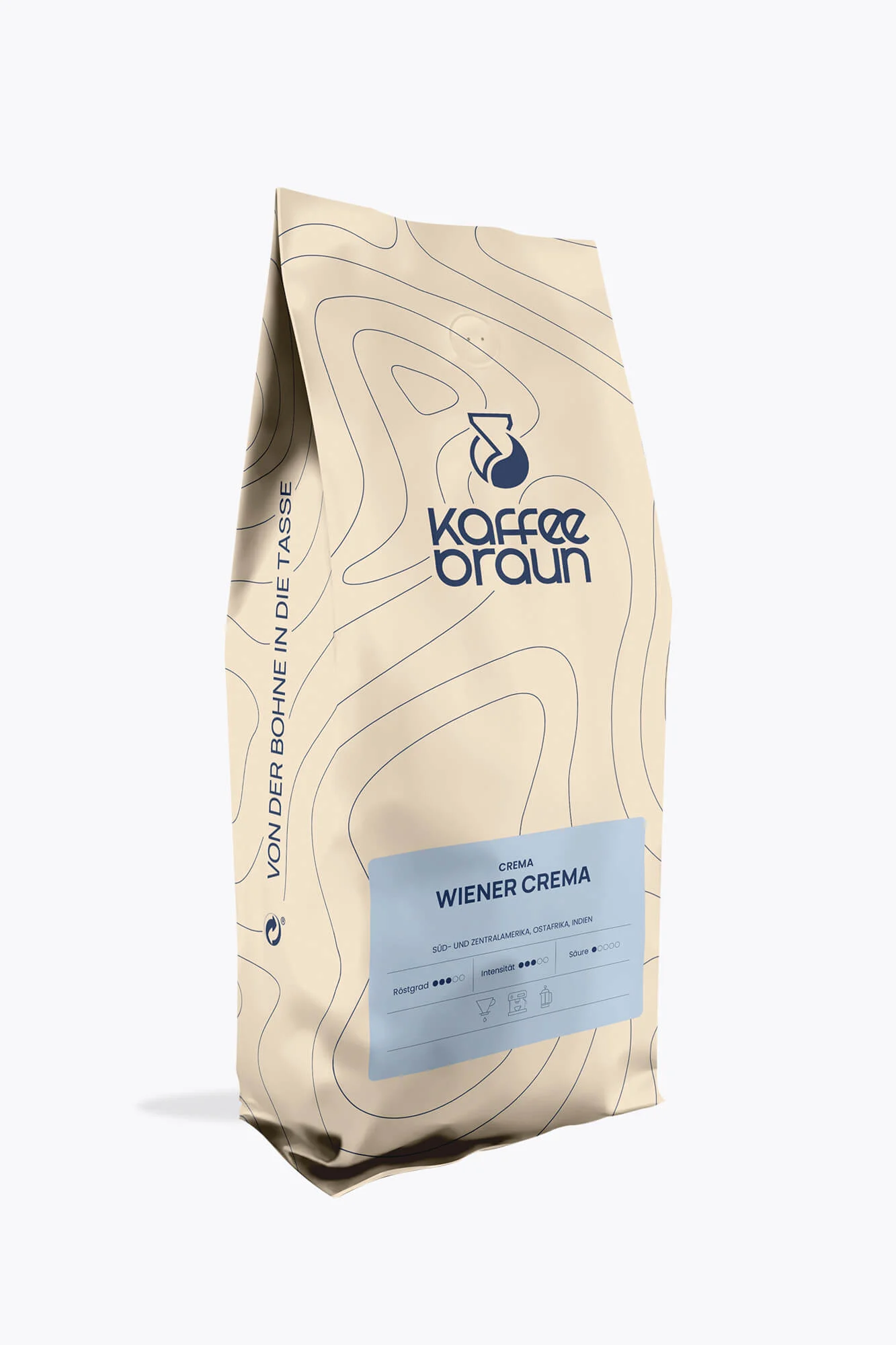 Kaffee Braun Wiener Crema