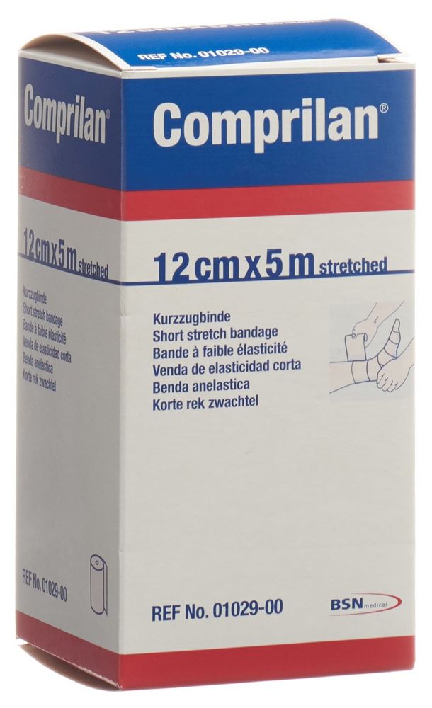 COMPRILAN Kurzzugbinde 5mx12cm 1 Stk