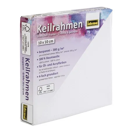 Idena Keilrahmen 10 x 10 cm