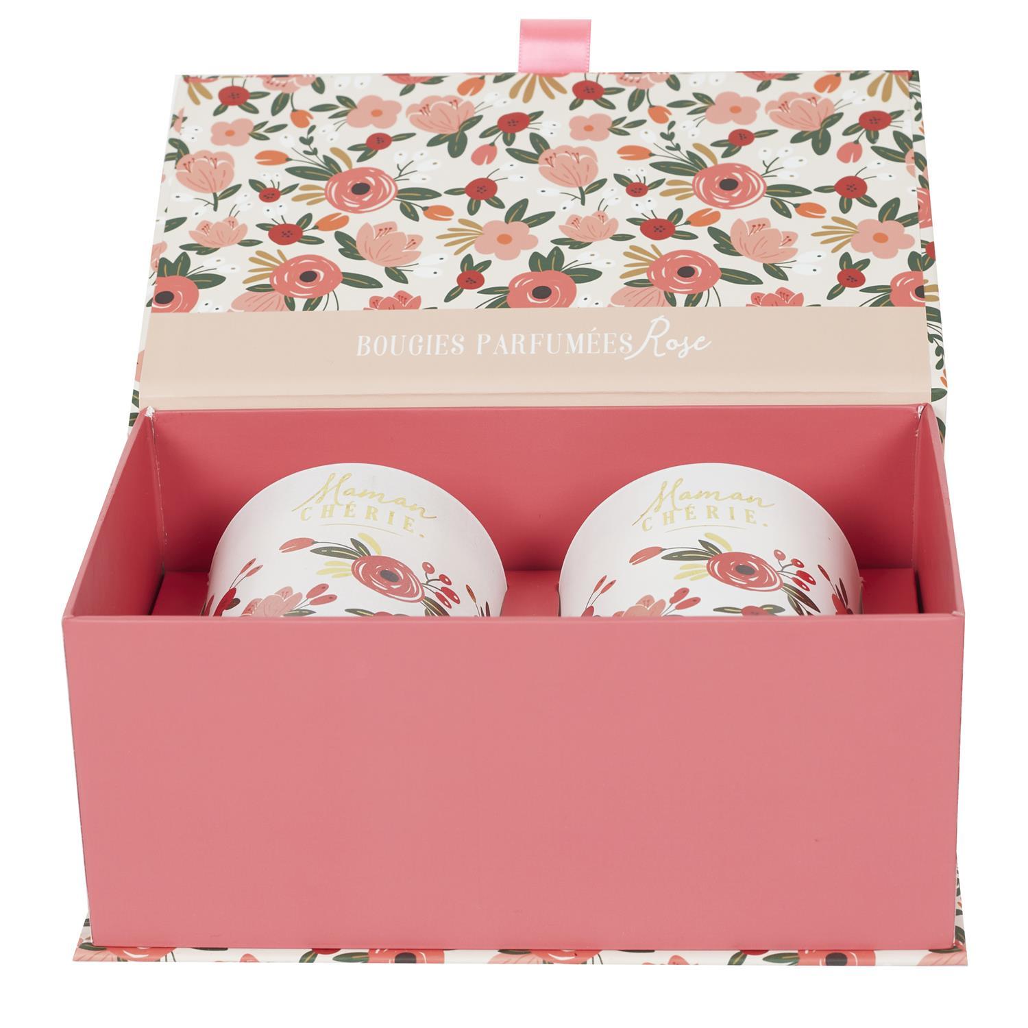 BOUGIE PARFUMEE COFFRET MAMAN CHERIE