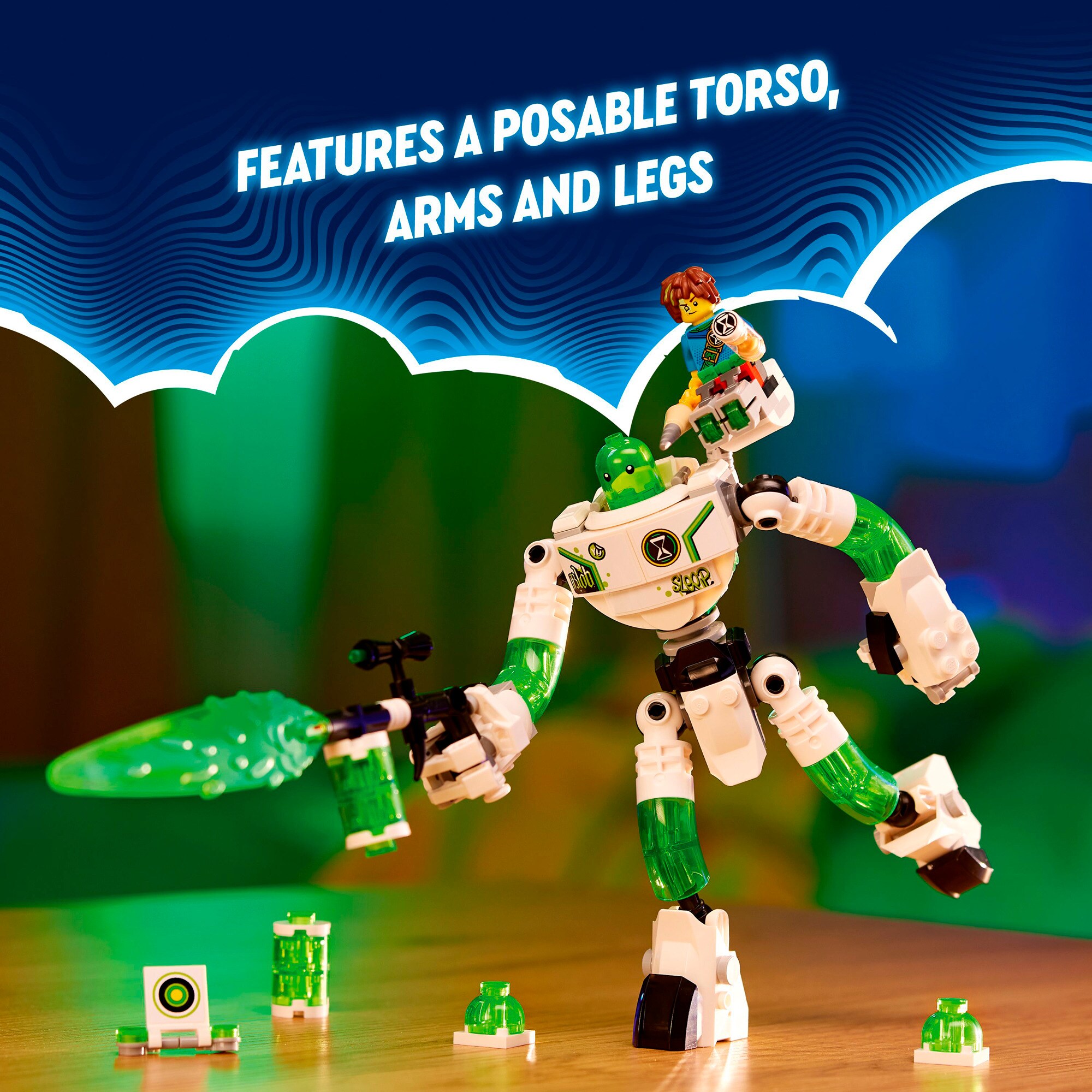 LEGO Konstruktionsspielzeug DREAMZzz Mateo und Roboter Z-Blob
