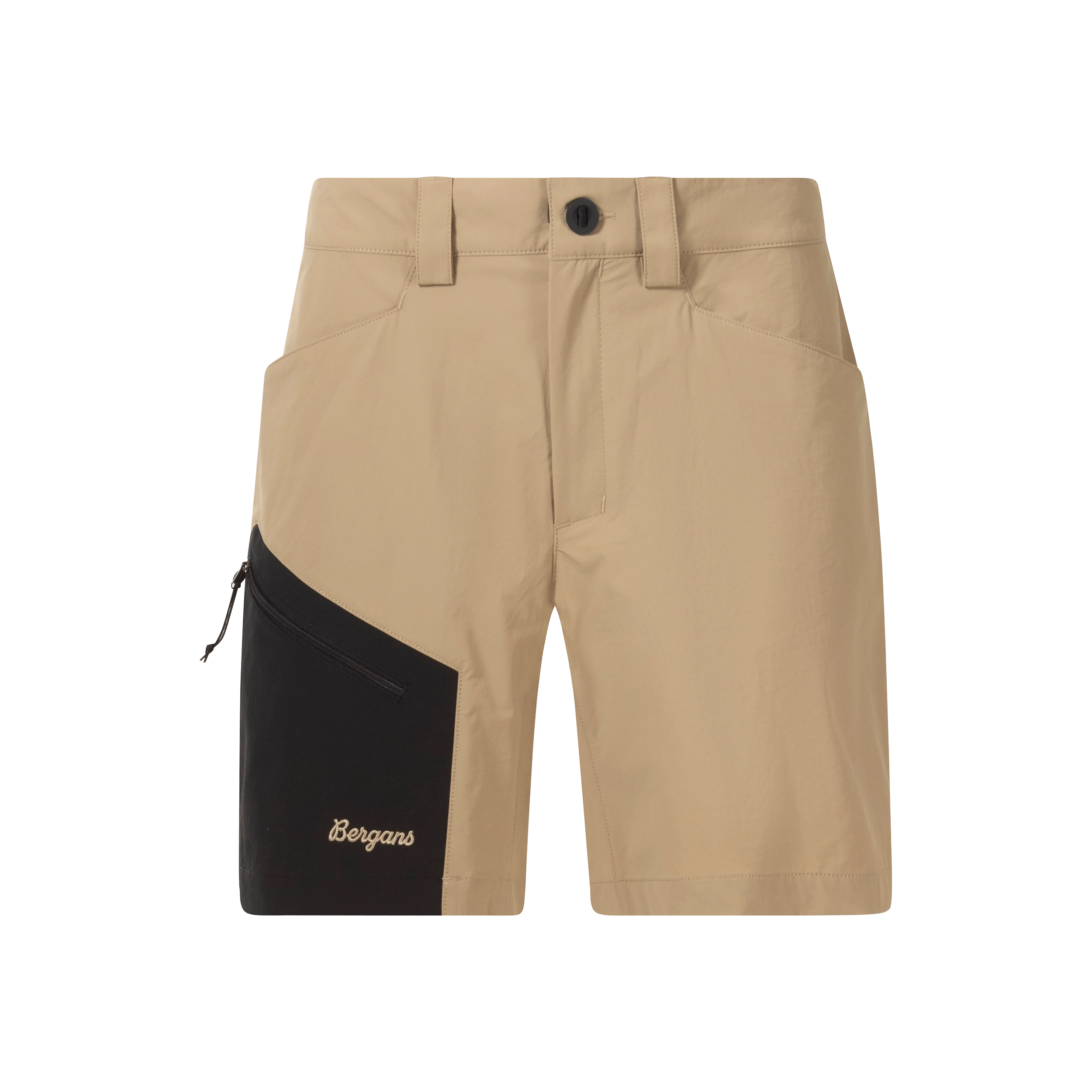 Vaagaa Light Softshell Shorts Women Warm Sand / Black