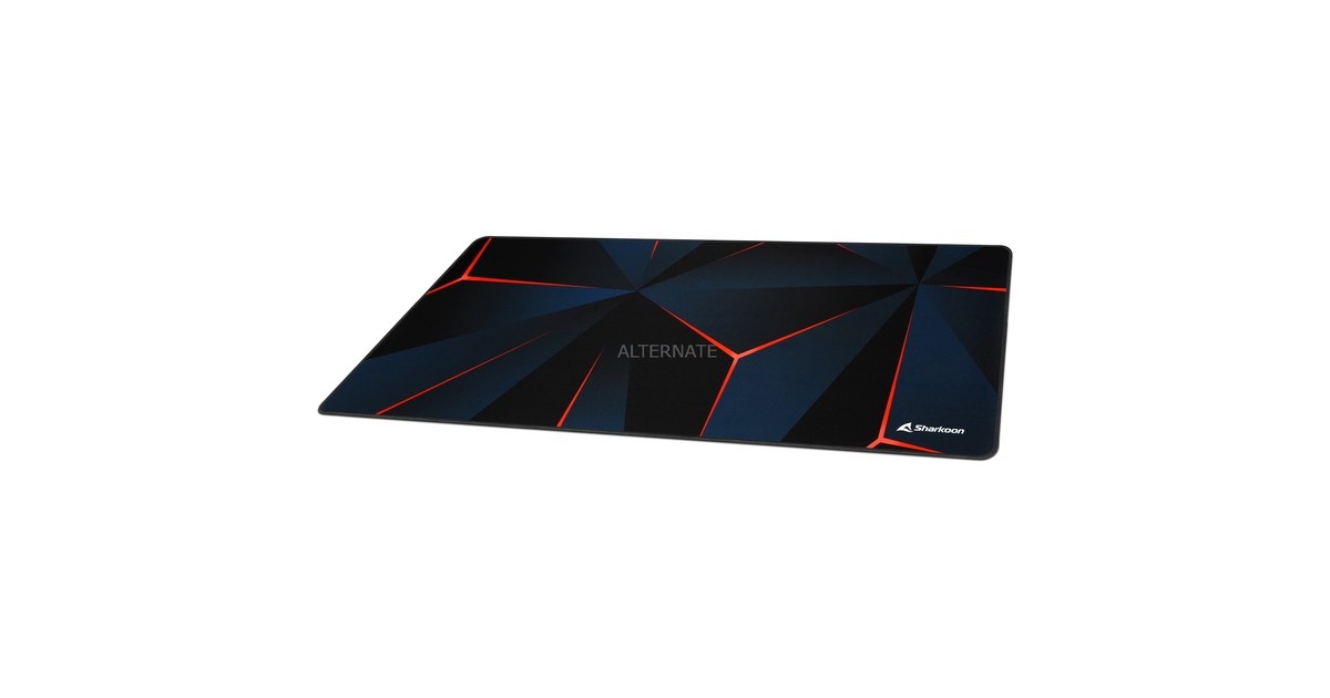 SharkoonSKILLER SGP30 XXL Arrow gaming muismat  (Donkerblauw/rood)