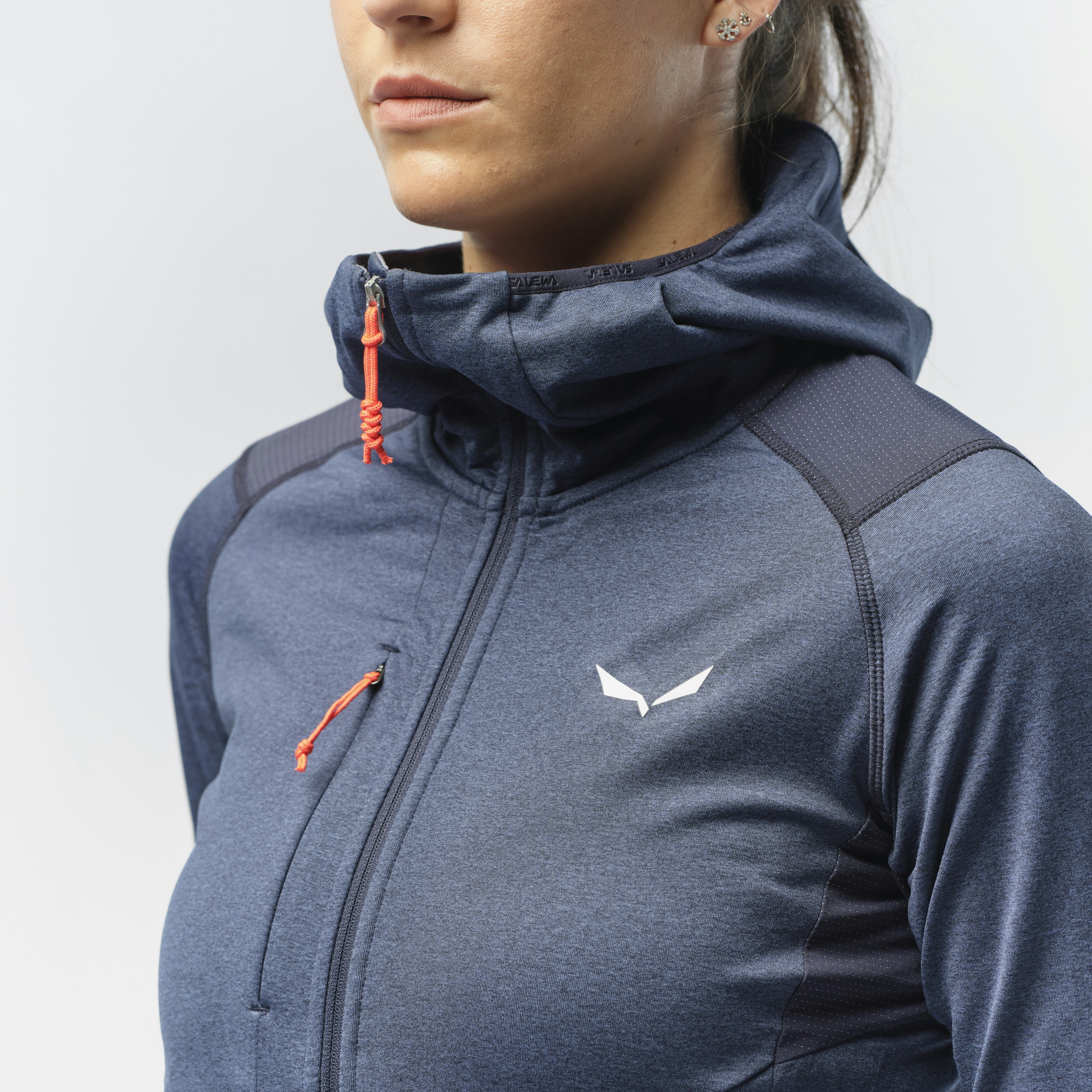 Agner Hybrid Polarlite Durastretch Damen Kapuzenjacke