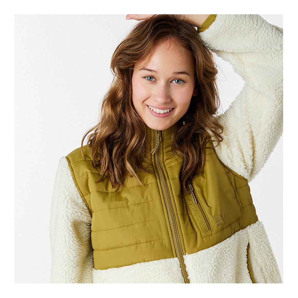 Rip Curl ANTI-SERIES ANOETA - Polaire Femme khaki