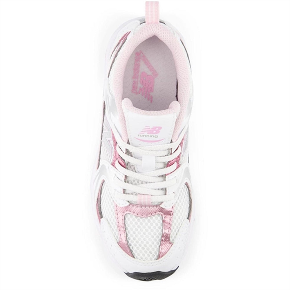 Køb New Balance 530 Kids Bungee Lace Sneakers White