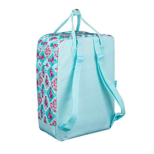 Mochila Moos Flamingo Turquesa com Alças