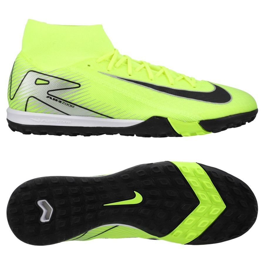 Nike Air Zoom Mercurial Superfly 10 Academy TF Mad Voltage - Jaune Fluo/Noir