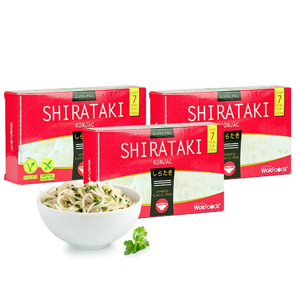 12 sachets de Shirataki de Konjac (vermicelles)