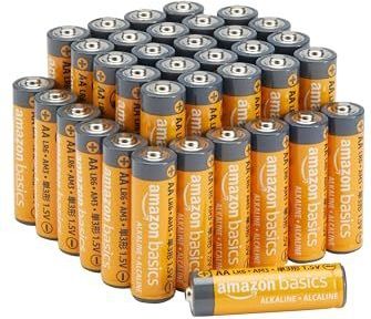 Amazon Basics - AA Alkalinebatterijen - 36 Stuks - 1,5 Volt - 10 Jaar Houdbaar