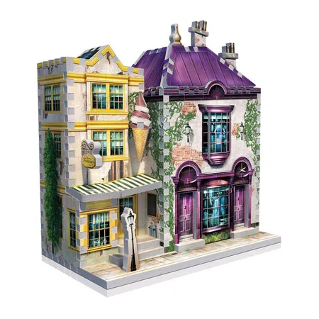 Wrebbit 3D Puzzle Harry Potter™ - Madam Malkin's™ and Florean Fortescue's Ice Cream™, 290 Teile