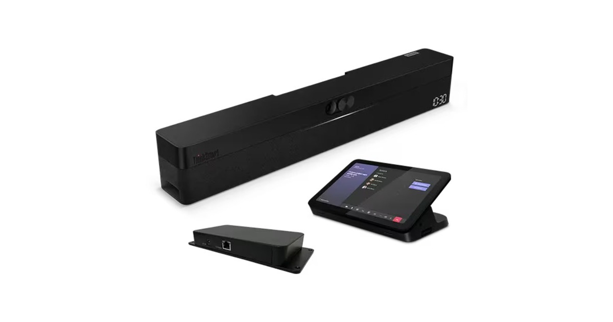 LenovoThinkSmart One + IP Controller kit conferentiesysteem  (Zwart, Intel® Core™ i5-1145G7E | 8 GB | 256 GB SSD)