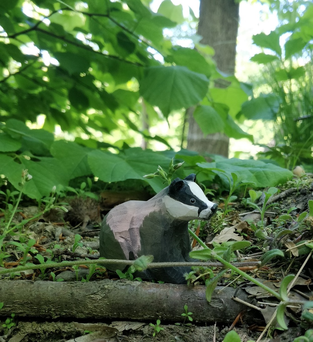 Figurine blaireau