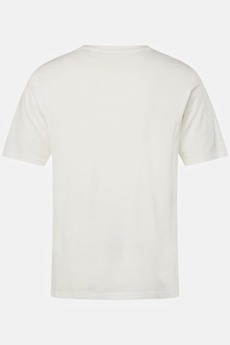 T-Shirt, Halbarm, Flammjersey, Rundhals, bis 8 XL
