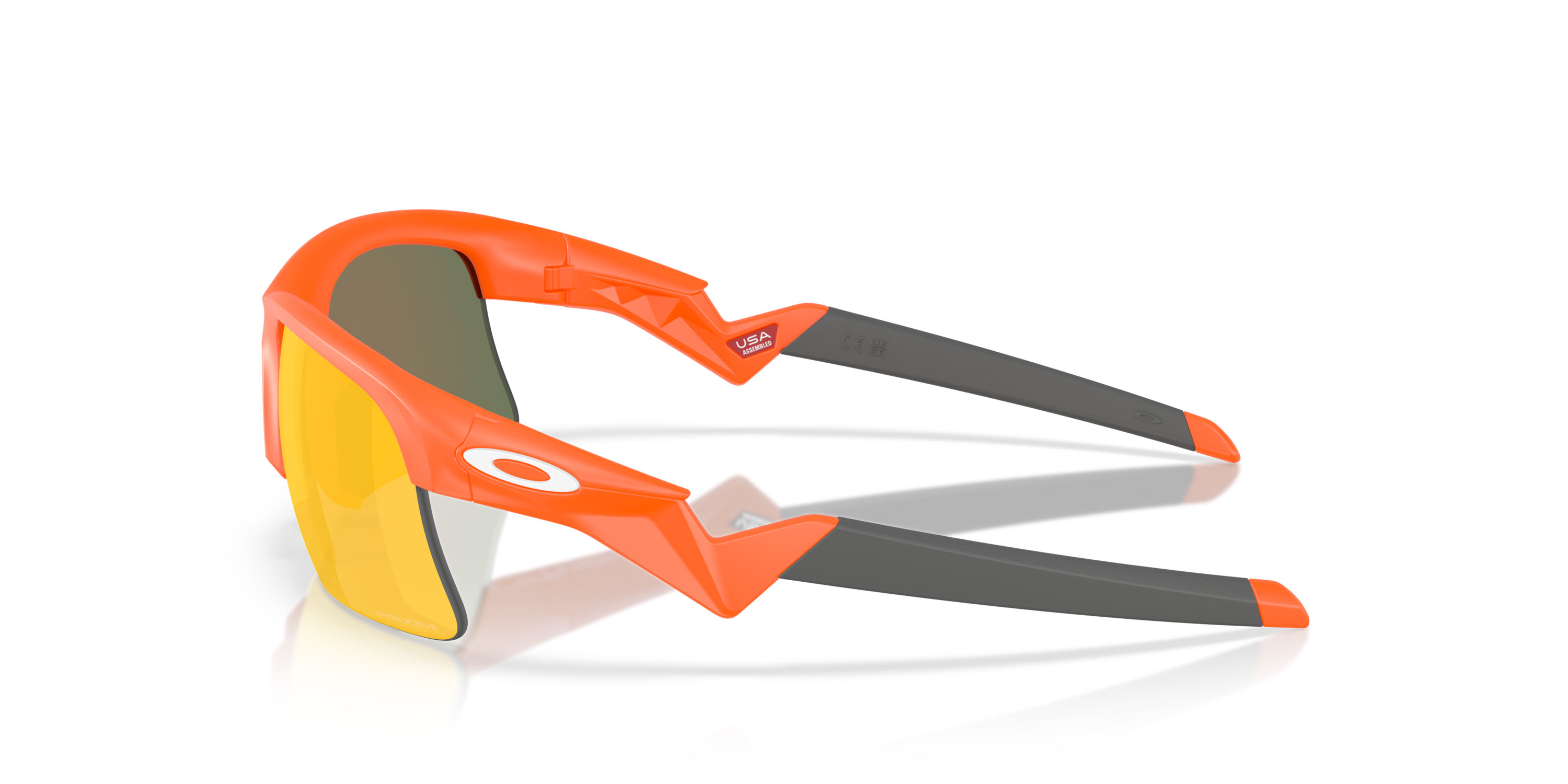 Capacitor 0762/Matte Neon Orange w/Prizm Ruby