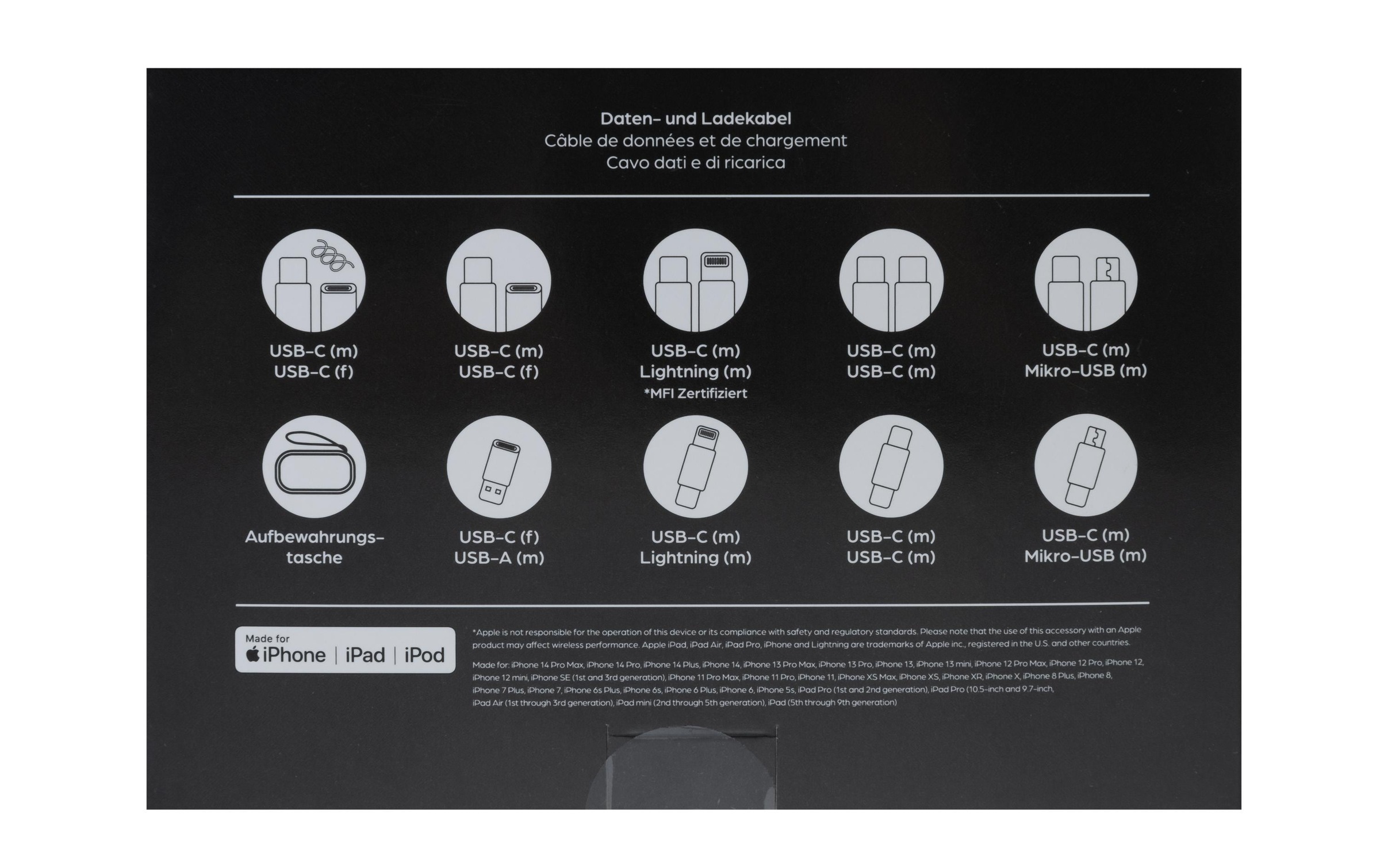 onit USB-Kabel »All-in-One Premium 240 W 45810 m«