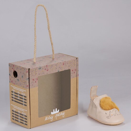 Chaussons My Blublu écureuil   Sable        de               Easy Peasy