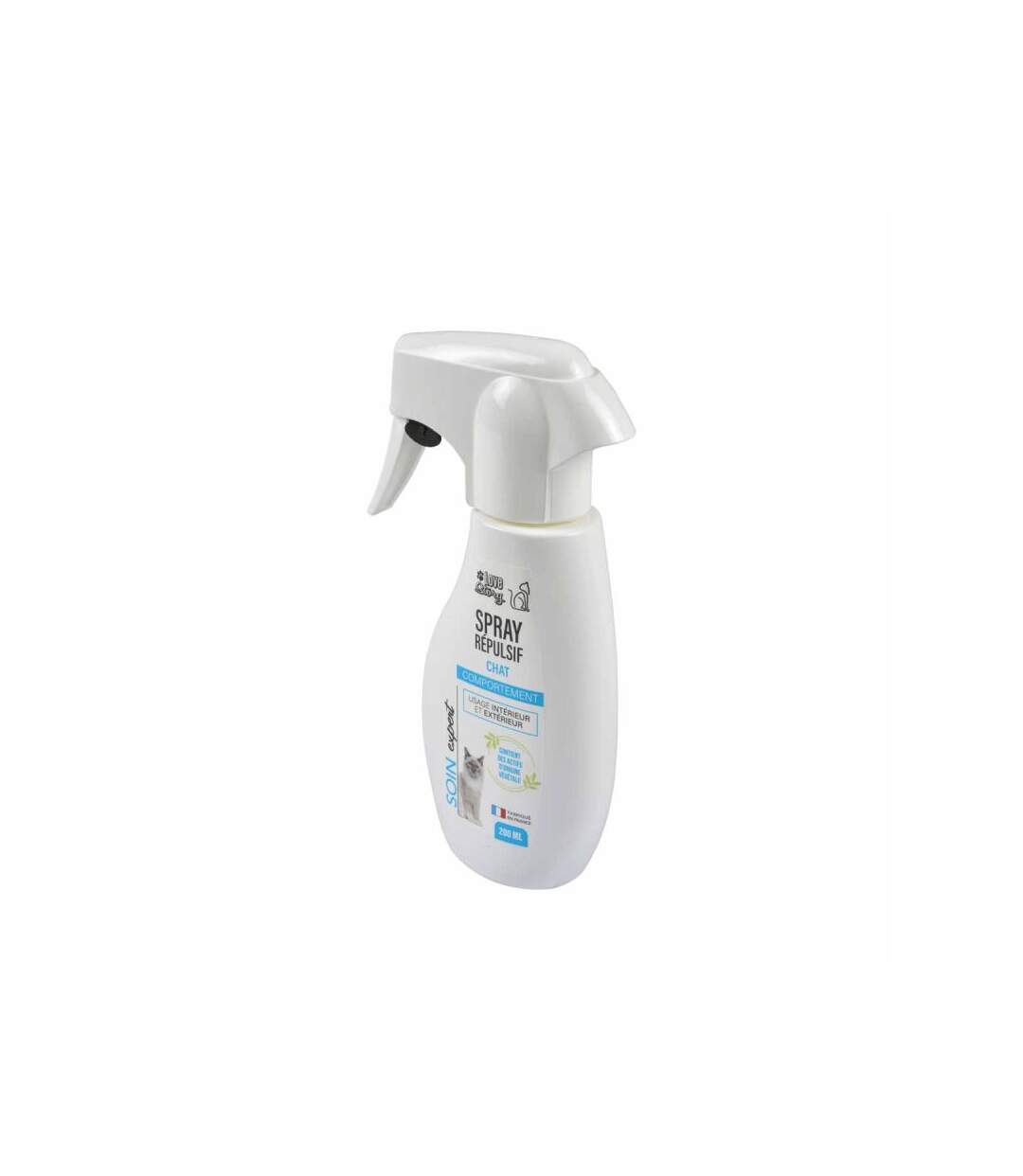 Paris Prix - Spray Répulsif Pour Chat soin Expert 200ml Blanc