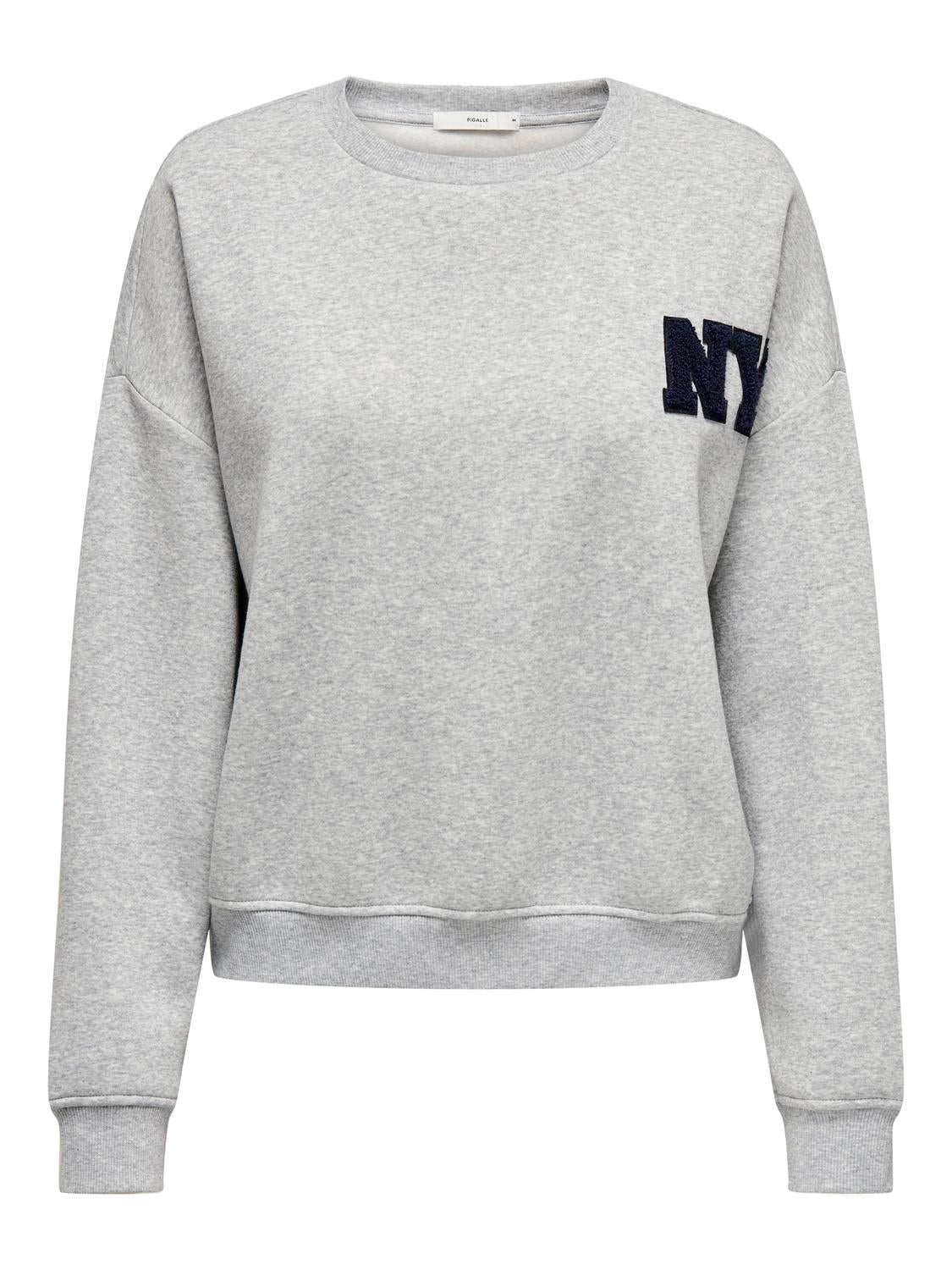 ONLSWEAT Sweatshirt Light Grey Melange