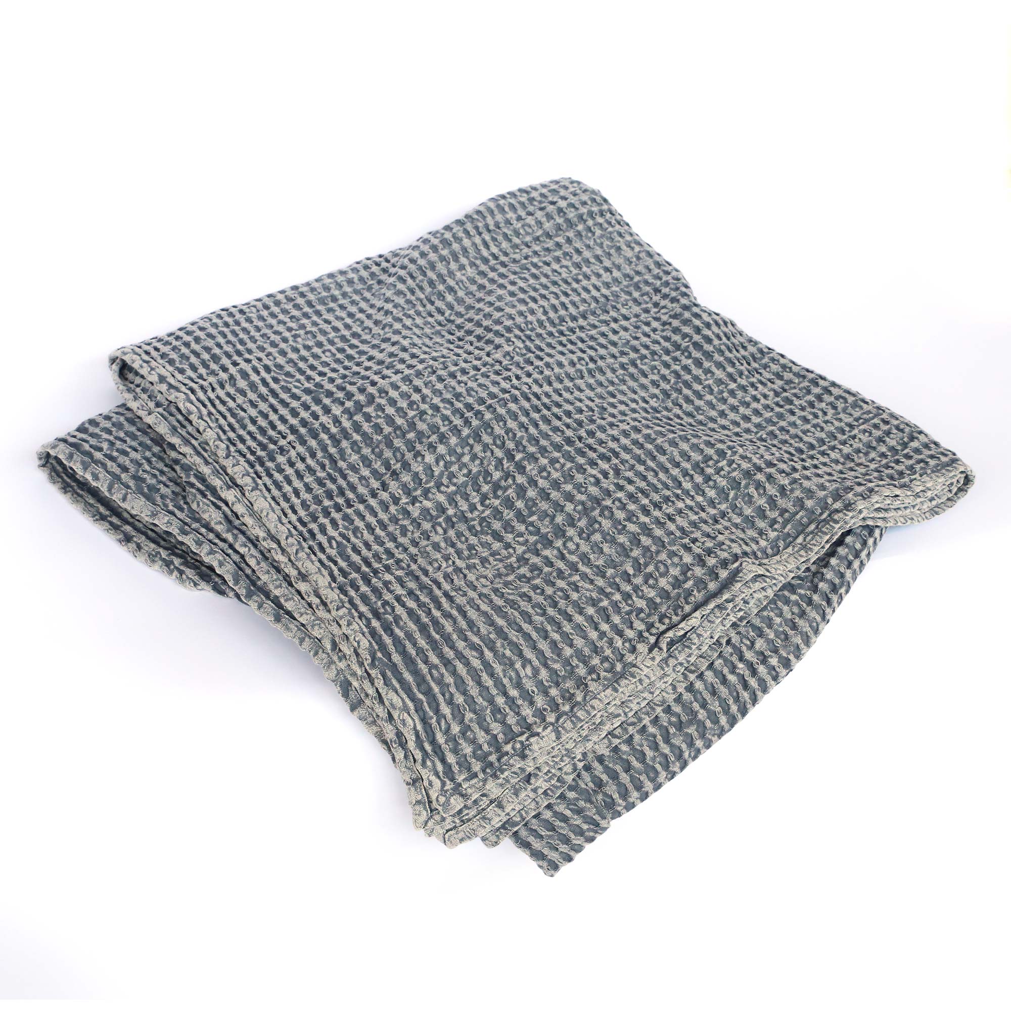 Tagesdecke blaugrau, B 240 cm, L 220 cm von fischer's lagerhaus