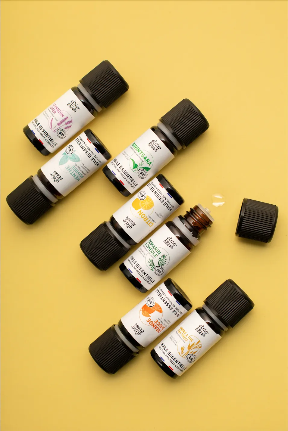 Atelier Populaire Huile essentielle biologique Orange Douce-10 ml