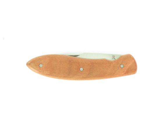 Galet Pink Ivory - intercalaires noirs Couteau de poche par Renoux