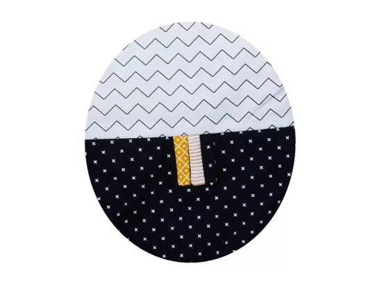 Edredon pour lit bébé en coton blanc