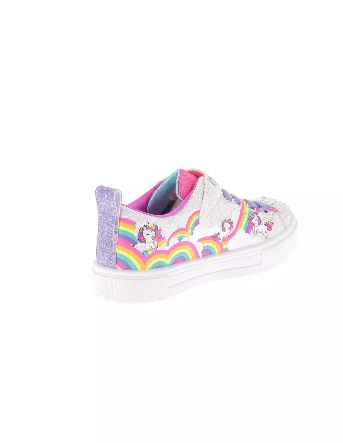 SKECHERS TWINKLE SPARKS JUMPIN - Baskets Whitemulti