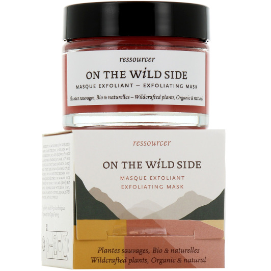 On The Wild Side masque exfoliant - Gommage mécanique enzymatique