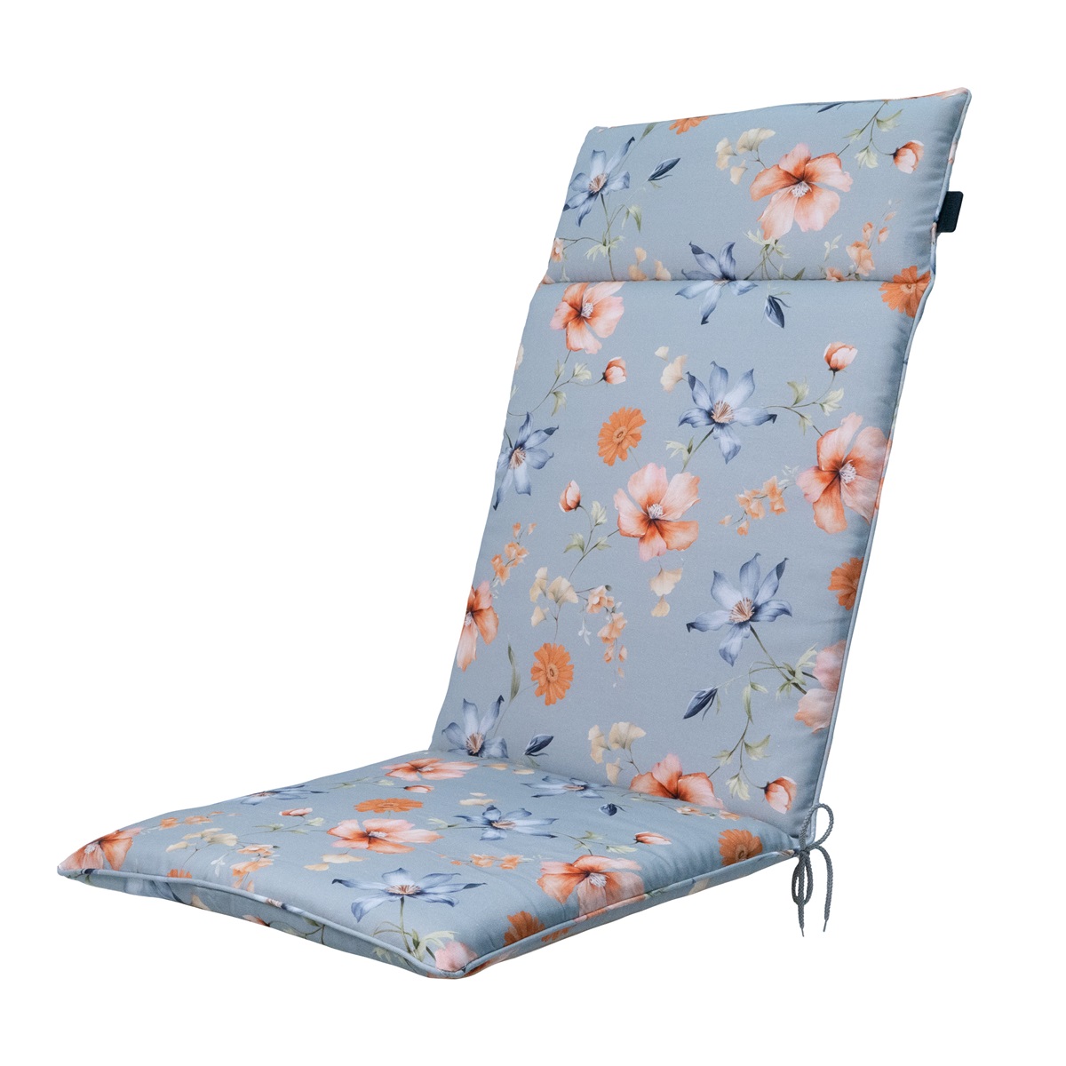 Madison Florina blue Tuinstoelkussen - Set van 4