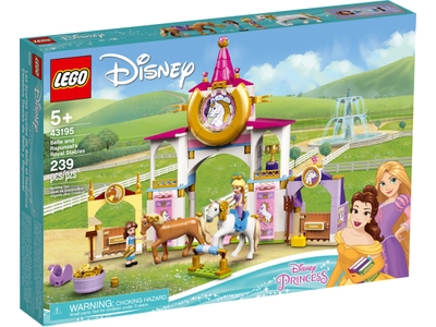 LEGO Belle en Rapunzel's koninklijke paardenstal (43195)