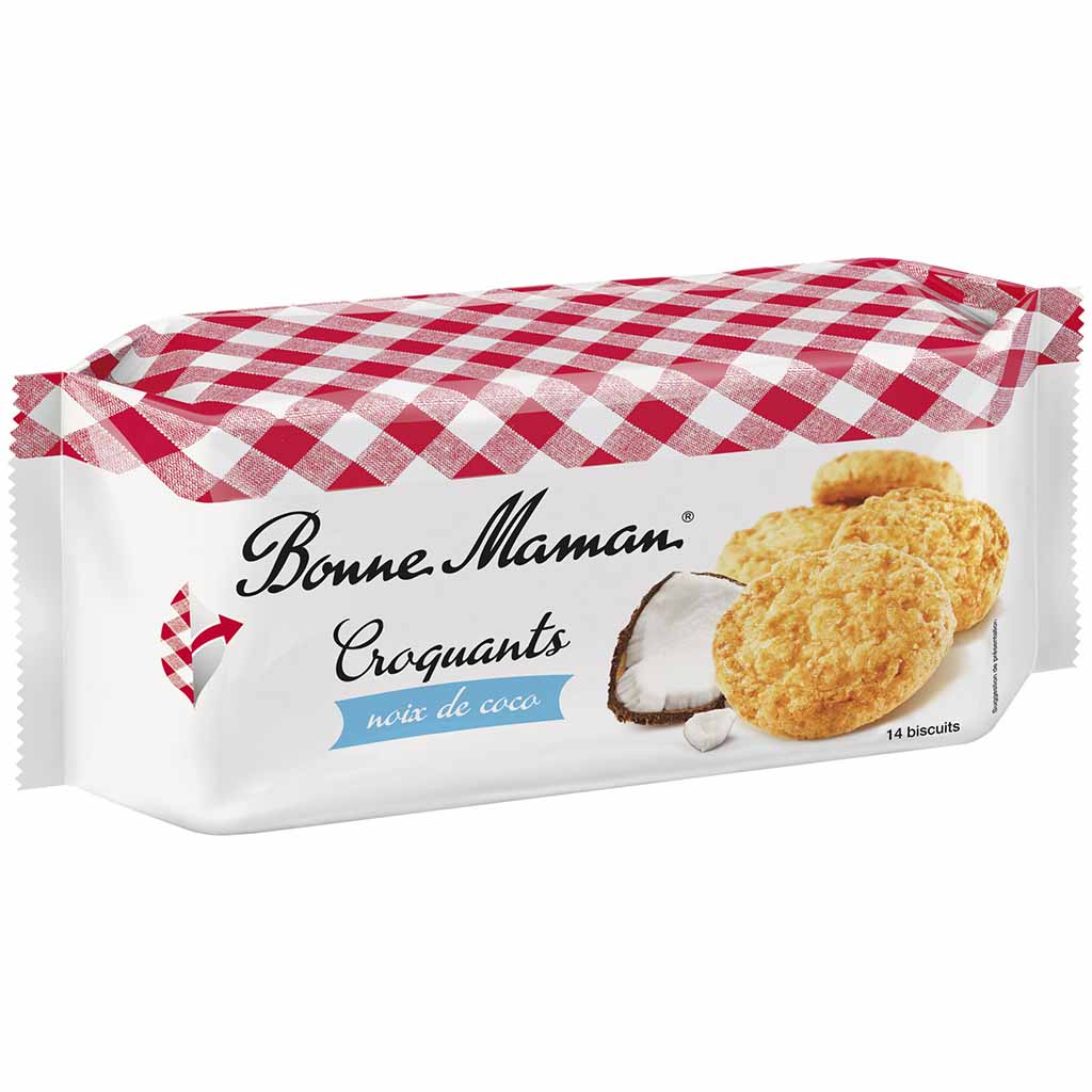 Bonne Maman Croquants noix de coco 150g MHD:14.9.25