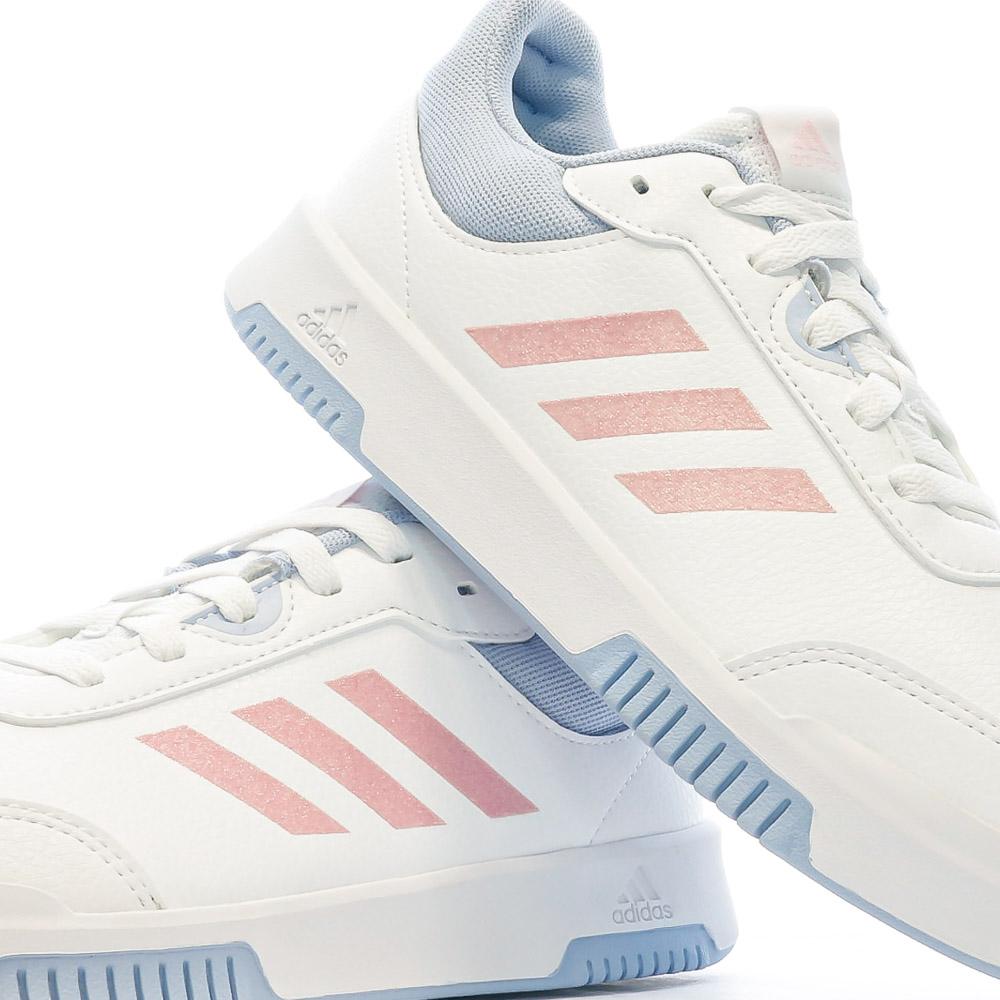 Adidas Baskets Blanches/Rose Femme Adidas Tensaur Sport 2.0 K