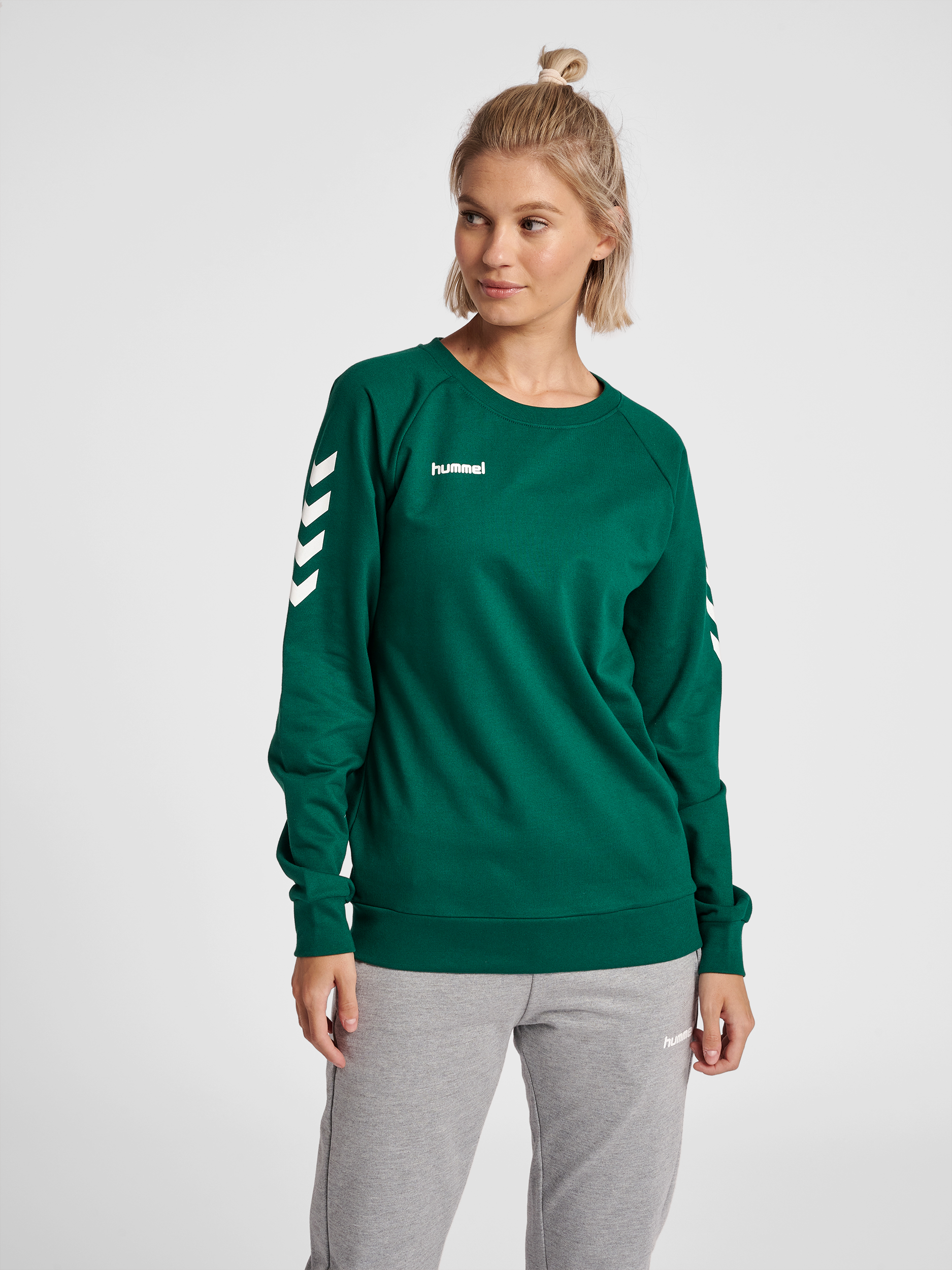 HUMMEL GO COTTON SWEATSHIRT WOMAN
